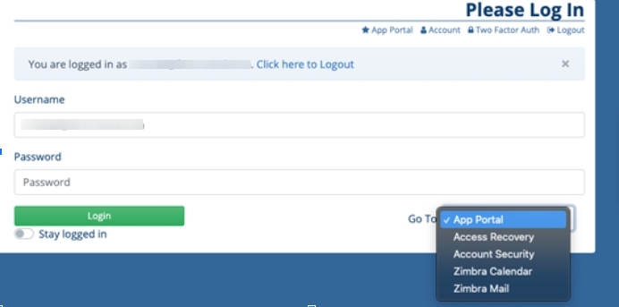 access two factor